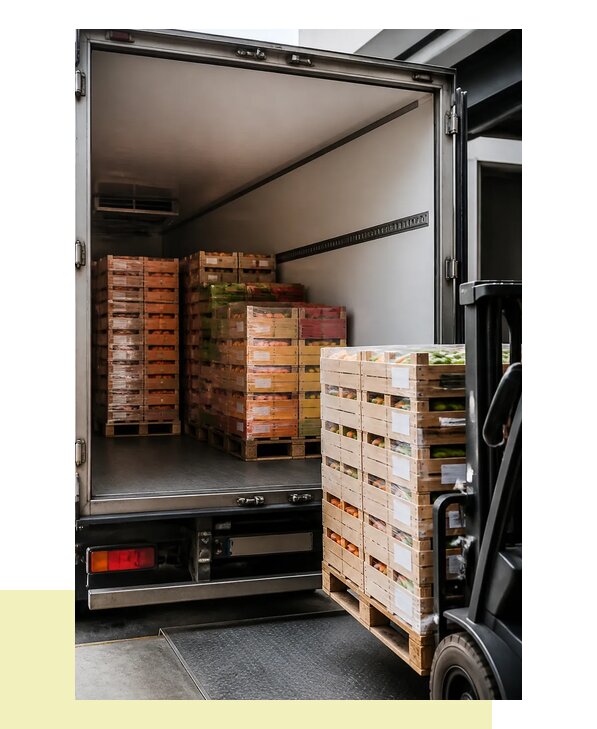 Перевозка сельхозпродукции на паллетах с доставкой в Кропоткина